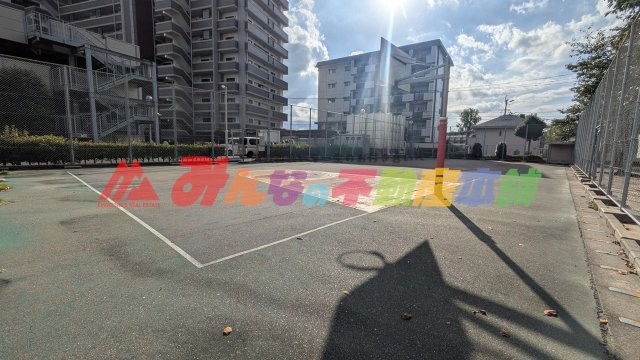 エバーライフネアシティ久留米弐番館のその他共用部分|バスケットコートもございます。