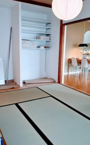 【中古マンション】かわつるグリーンタウン新鶴の和室|6帖和室です