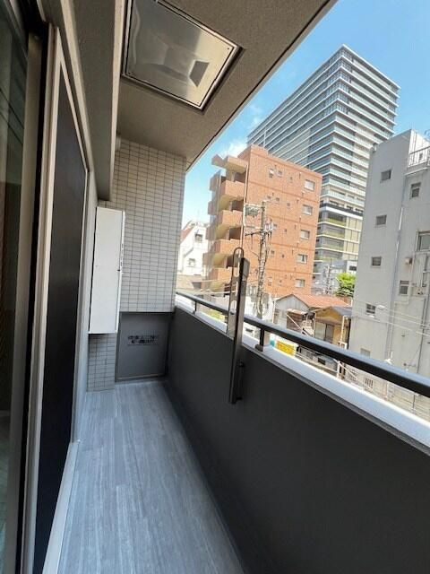 レジディア浅草橋のバルコニー