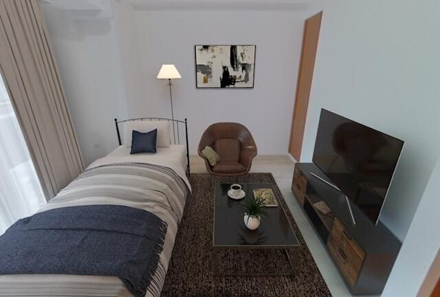 レジディア浅草橋の寝室