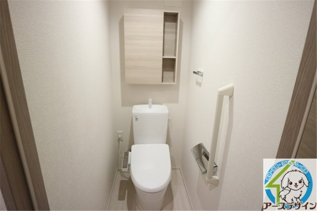 La　Maison林崎のトイレ|パース写真