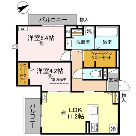 La　Maison林崎の間取り