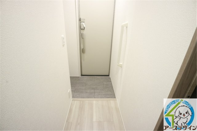 La　Maison林崎の玄関|パース写真