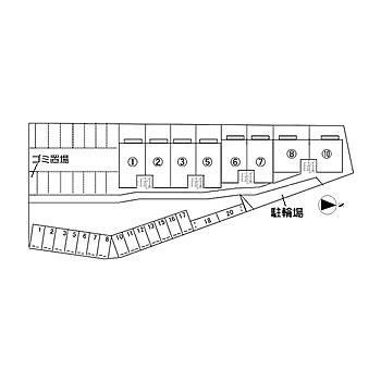 【区画図】 | ハイツベルフィーユ