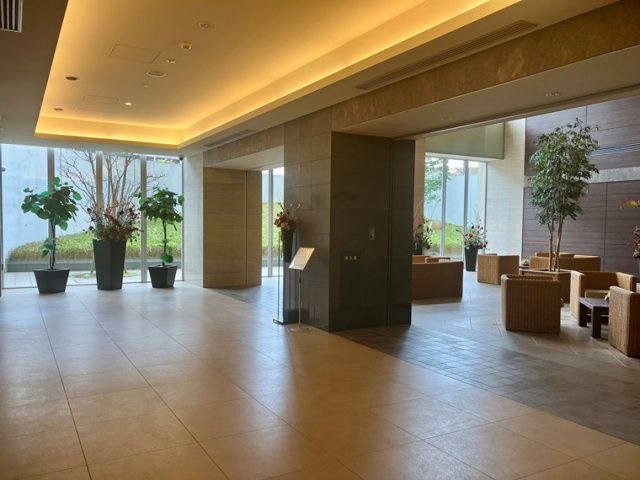 パークシティ柏の葉キャンパス二番街ミッドタワーＤ棟のロビー