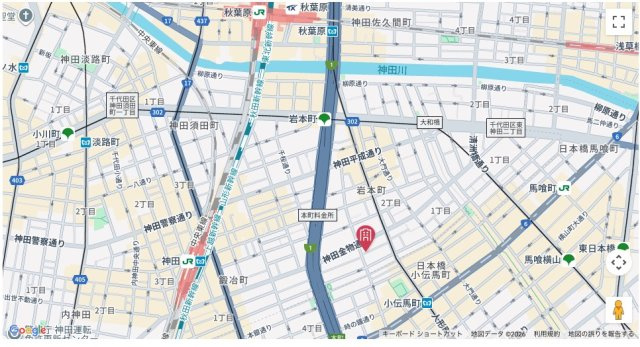 【地図】 | ★仲介手数料無料★リビオレゾン千代田岩本町THE RESIDENCE（最上階・角住戸につき　通風・陽当たり良好）