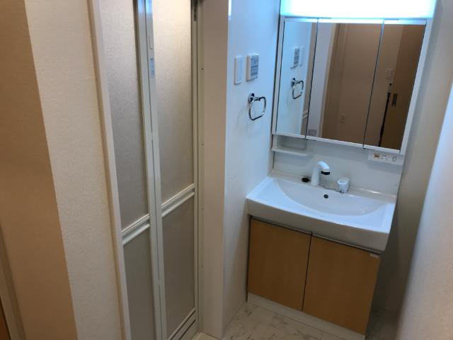 ベルベディアの洗面所|洗髪洗面化粧台