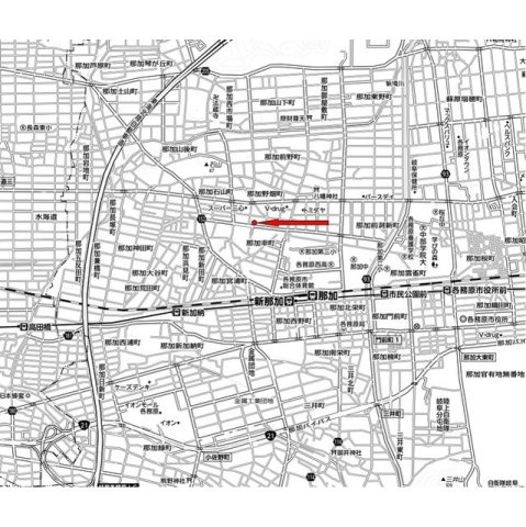 各務原市那加野畑町２丁目のアパートの外観