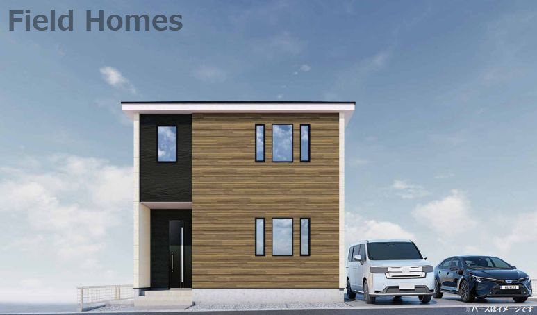 平塚市片岡新築戸建て　1期1号棟の外観|外観イメージ「平塚市片岡新築戸建て　1号棟」