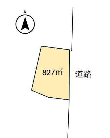 利根郡片品村大字花咲土地の土地図