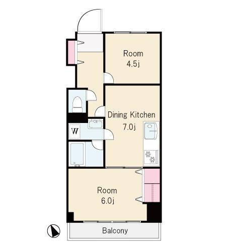 【間取り】 | シャルム玉川