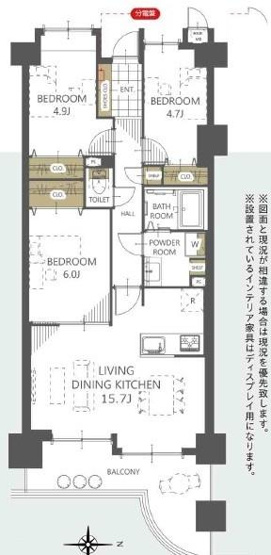 【間取り】 | ロイヤルシャトーねやがわオークビル