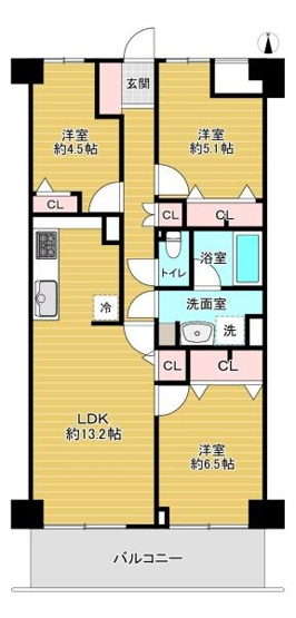 【間取り】 | ネオコーポ桃谷