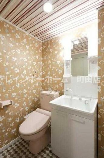 フェアリーベル玉川学園※初期費用分割あと払いサービス利用可能物件のトイレ