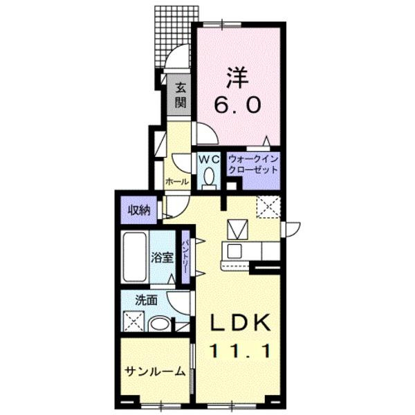 マグノリア　１の間取り