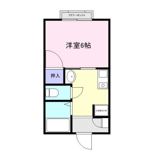 メゾンセ・ジュールの間取り