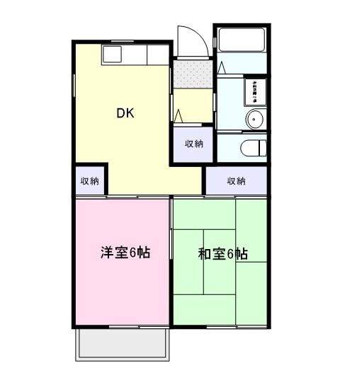 ｙフラットⅠの間取り