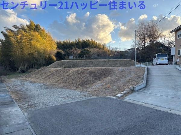 岡崎市市場町字笠松の売地の外観