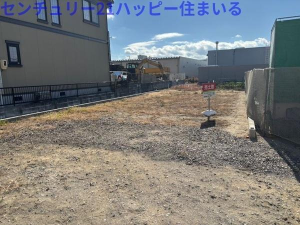 岡崎市舳越町字朝倉の売地の外観