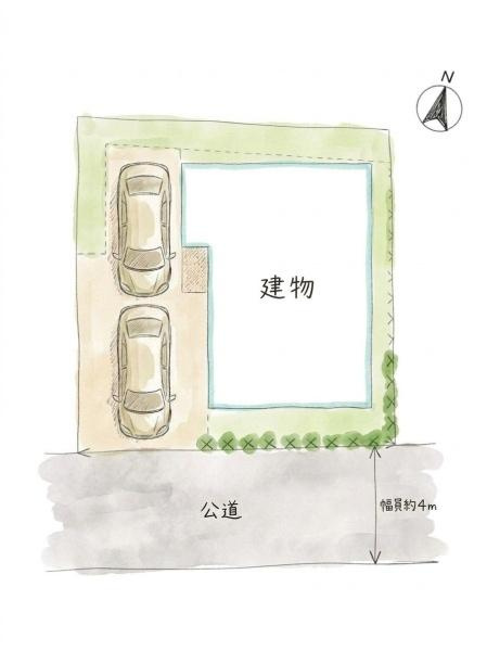 横浜市保土ケ谷区上菅田町の新築一戸建の完成予想図