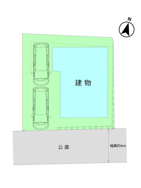 横浜市保土ケ谷区上菅田町の新築一戸建の区画図