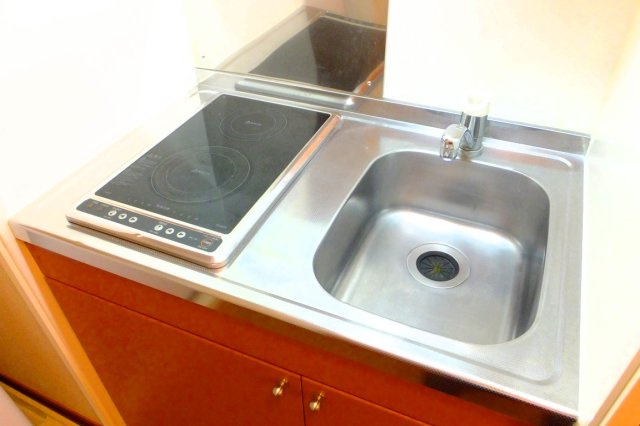 レオパレスパーチェ作新台のキッチン