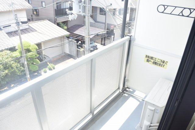 レオパレスエアポートのその他|インナーバルコニーなので防犯性能に優れています