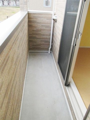 ガーデンハウスⅢのバルコニー