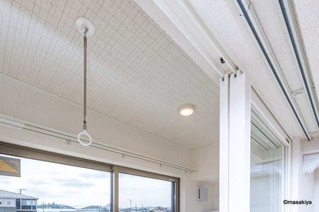 コージーコートのバルコニー