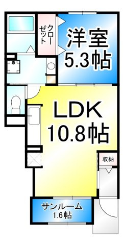 コージーコートの間取り