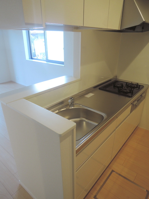 Ｍａｉｓｏｎ　Ｂｏｎｈｅｕｒ　メゾンボヌールのキッチン|★グリル付きガス３口システムキッチン★