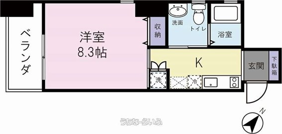 アイワプラザの間取り