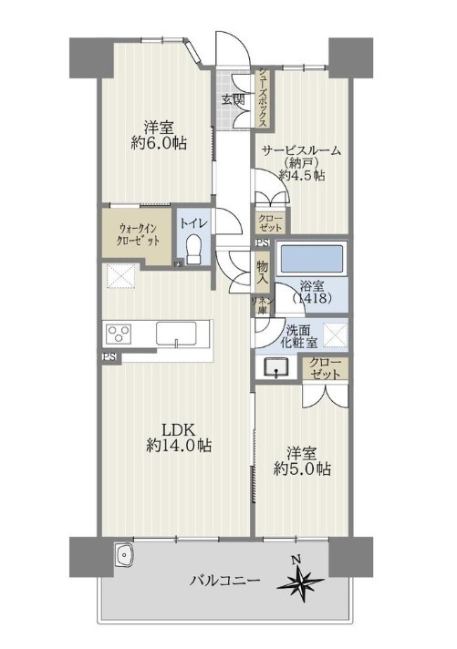 シャリエ関目高殿　7階