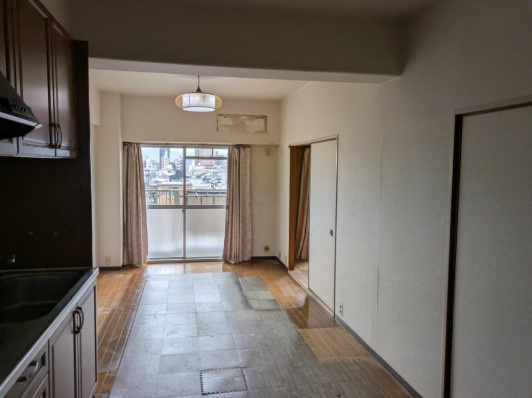 コープ野村森之宮　5階の居間・リビング