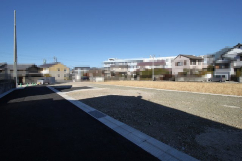 鴨部　建築条件なし　売土地　2号地（全4区画）の外観|2号地　土地面積　130.70㎡　（約39.53坪）