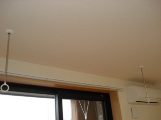 【内装】 | Pear-Court3（ピィアコートスリー） | 室内物干し