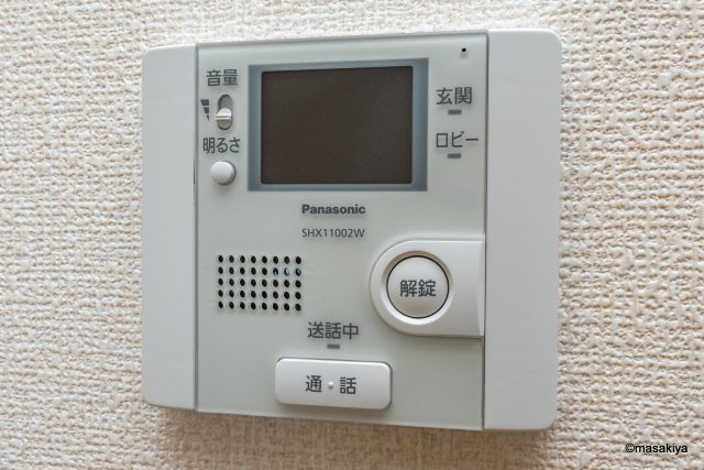 アミティエ三輪のセキュリティ|TVインターホン付きオートロック