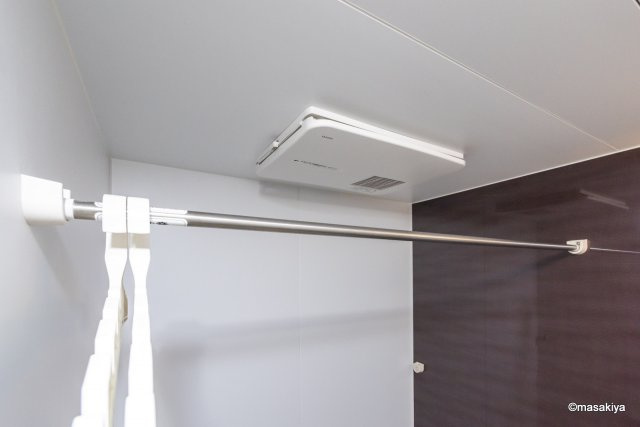 アミティエ三輪の浴室|お風呂　浴室乾燥機付きです。