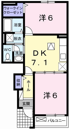 アート・ハウス　弐番館の間取り