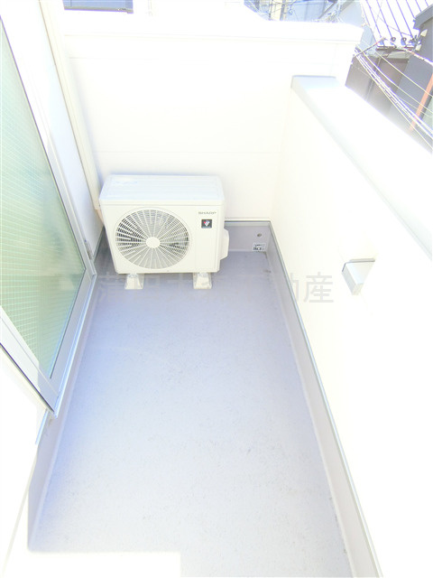 Kolet蒲田のバルコニー