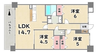 【間取り】 | 藤和三条山ノ内ホームズ