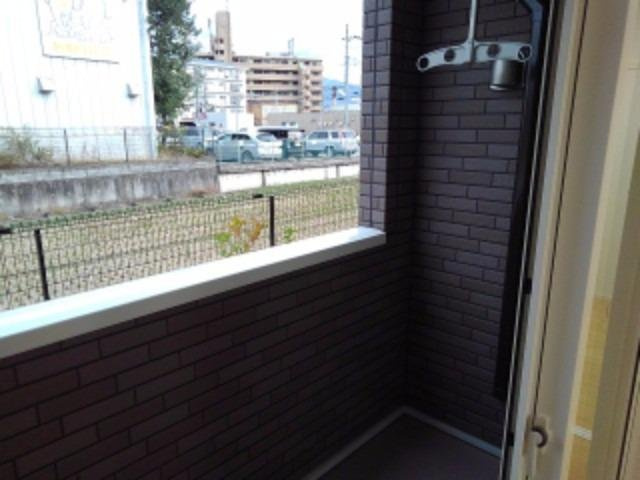 プラシージュのバルコニー