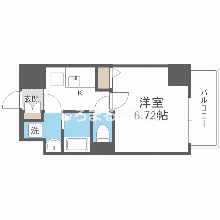 ALZA西本町の間取り