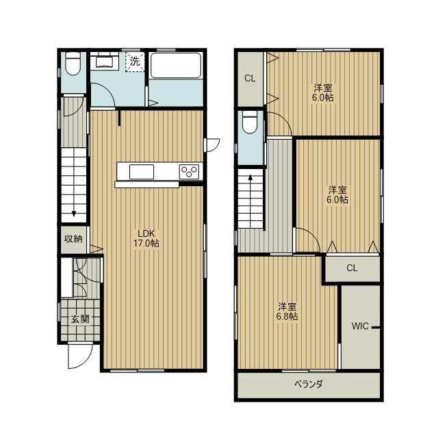 ティルリールの間取り