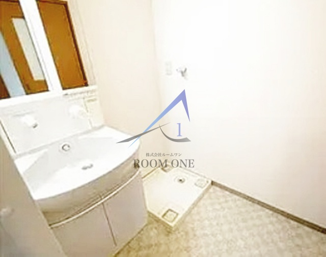 アクロス立川Ⅰの洗面所|洗面台です。