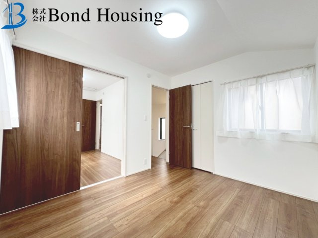 「3LDK」「収納豊富」塩屋北町 全2棟B号棟の洋室