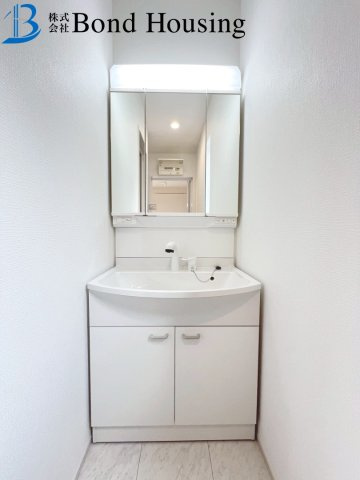 「3LDK」「収納豊富」塩屋北町 全2棟B号棟の独立洗面台