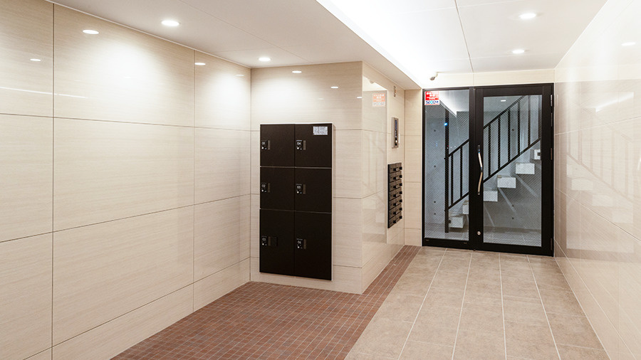 クリアル住吉のロビー