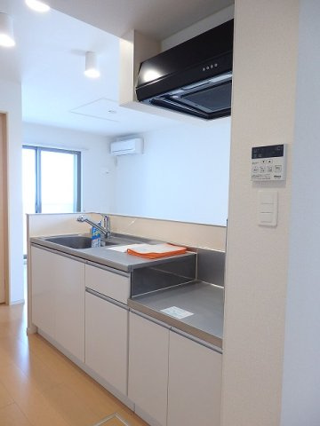 リバーサイド真倉　Ｂのキッチン|お料理しやすいキッチンです