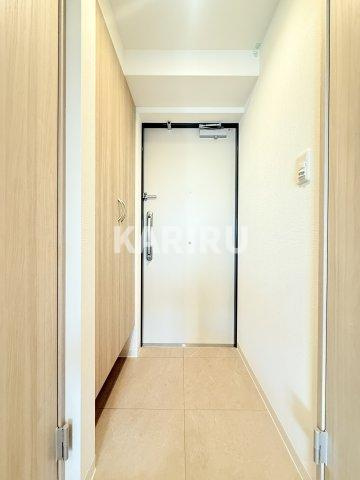 ソルテラス本庄西クレアストの玄関